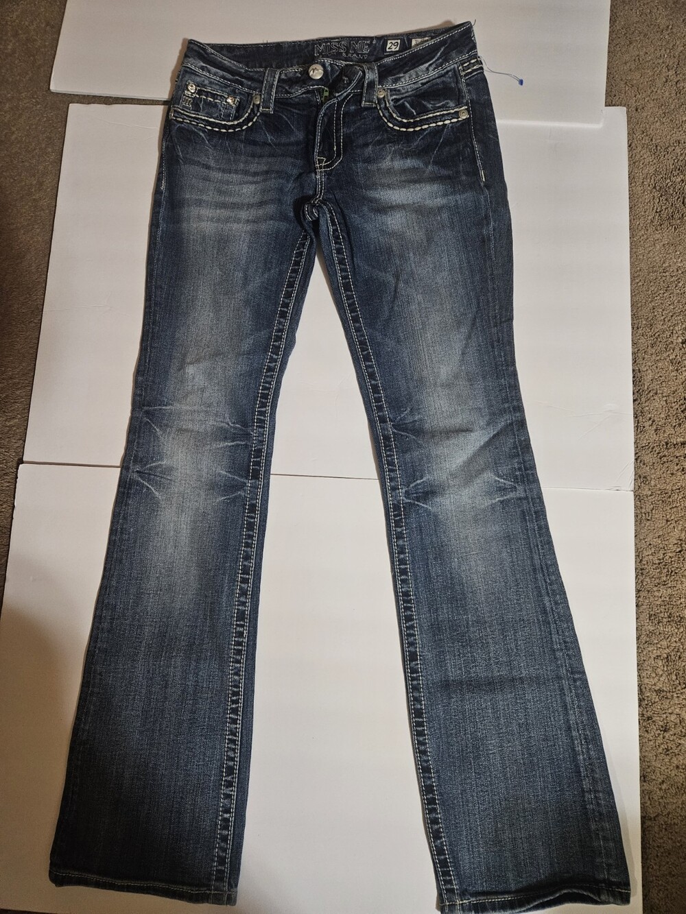 Miss Me Womens Jeans Size 29 JD1094B Boot